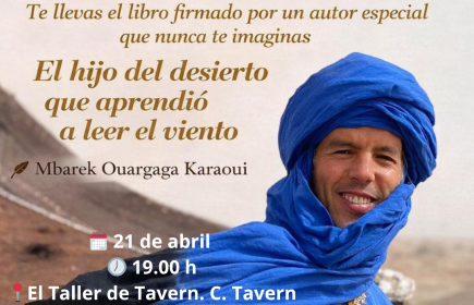 PRESENTACIÓN DEL LIBRO EL HIJO DEL DESIERTO QUE APRENDIÓ A LEER EL VIENTO.