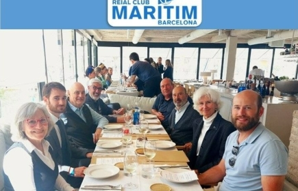 Encuentro/reunión del Reial Club Marítim Barcelona, Rotary Mariners Barcelona y Rotary Club Barcelona Mar